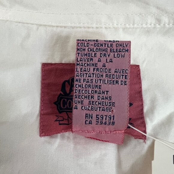 Vintage Embroidered Square Dance Western Cowgirl Country Button Up Shirt Blouse - Picture 7 of 12